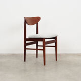 Set of three teak chairs, danish design, 1970s