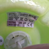 Pair of green lamps Ikea model Lykta 90s