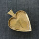 Vintage brass ashtray