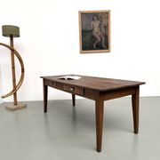 Table de ferme en chêne massif, années 30