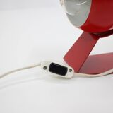 1960s Red Adjustable Table lamp, Germany