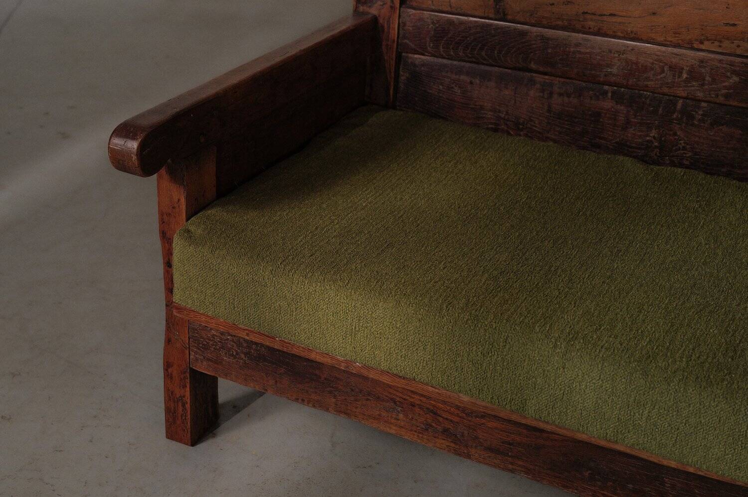 Mountain bench, folk art, 1800