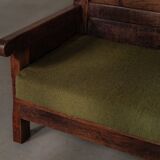 Mountain bench, folk art, 1800
