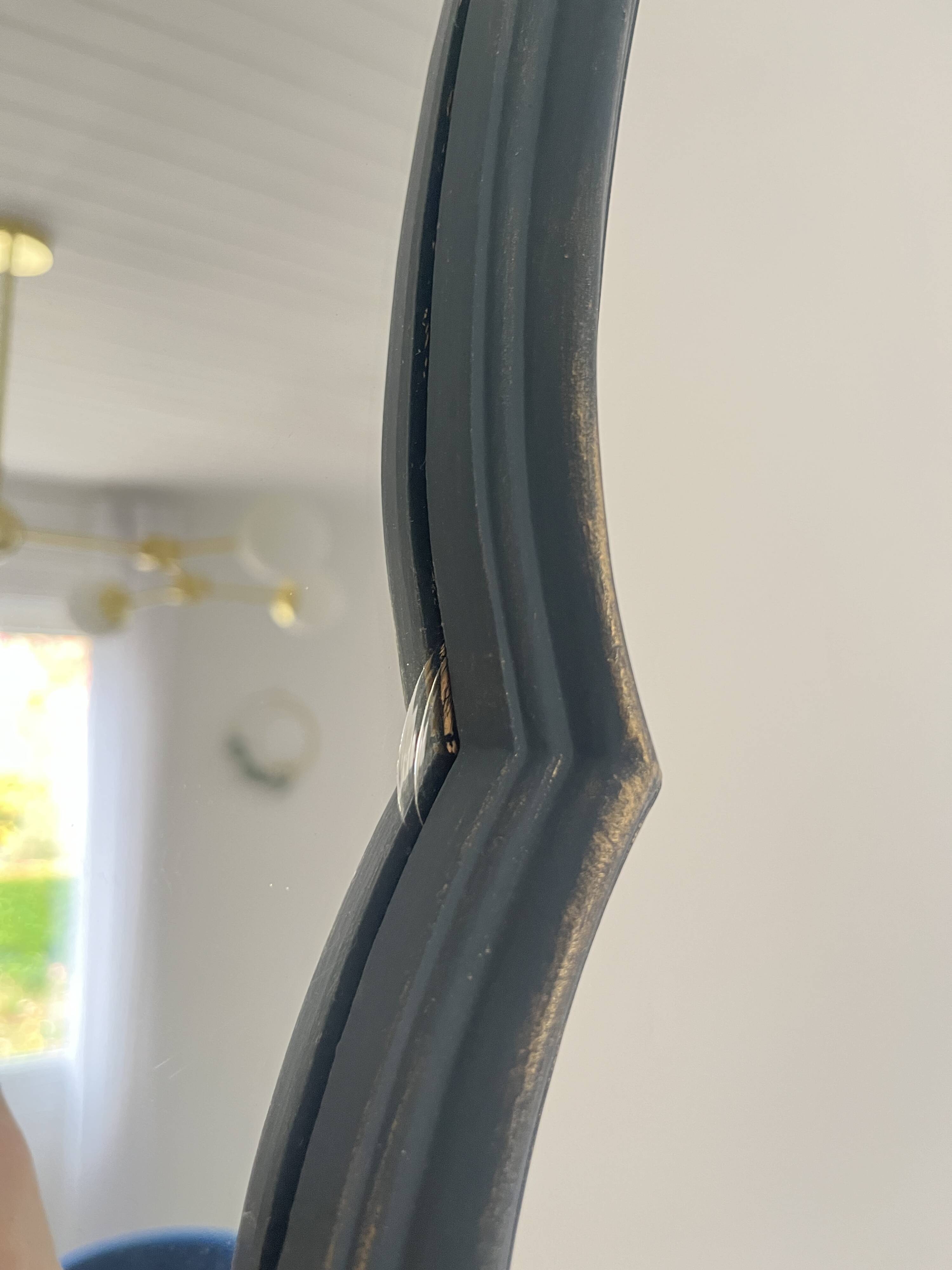 Antique mirror in Louis XV rococo style