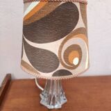 Vintage lamp, 70s lampshade