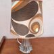 Lampe vintage, abat jour années 70