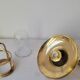 Marine suspension in brass and glass