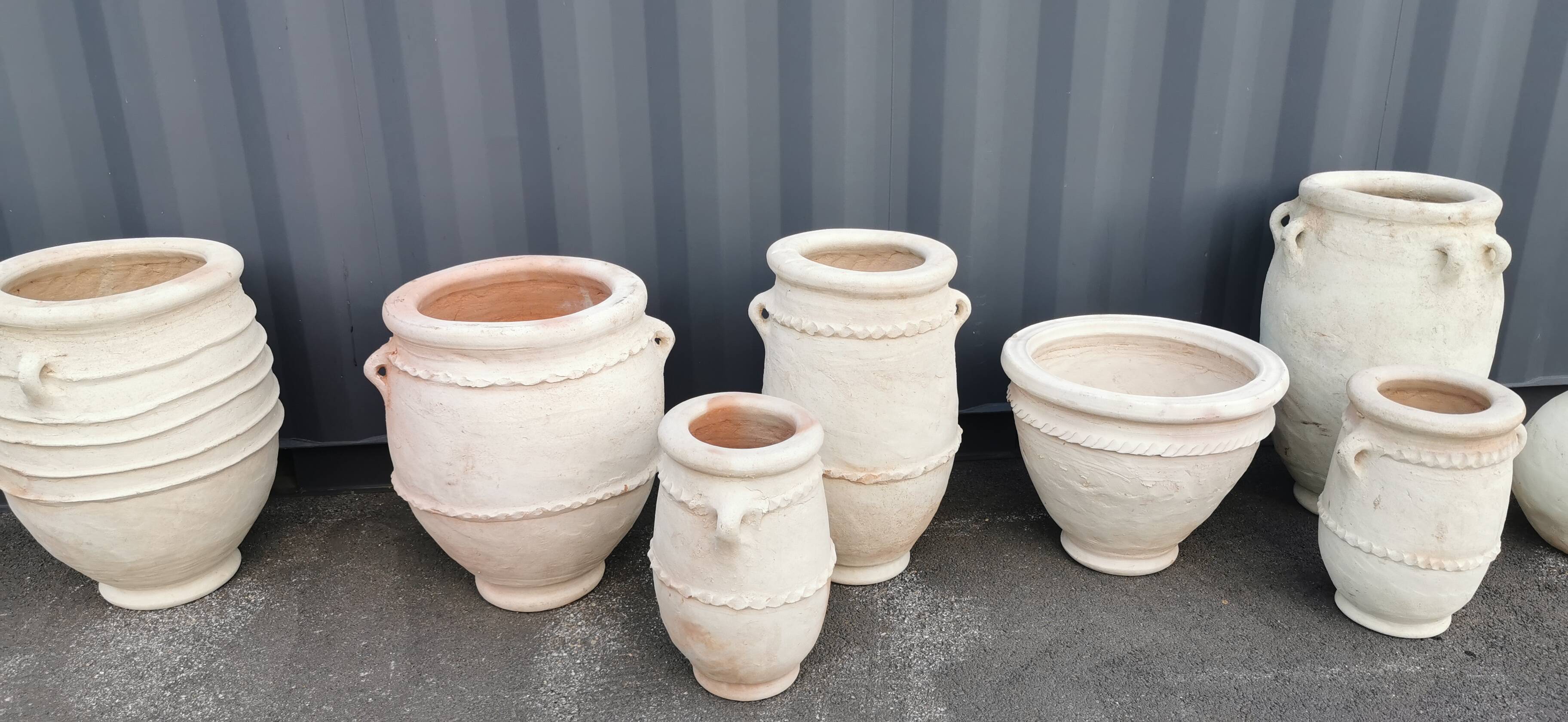 Large terracotta jar