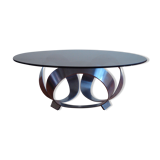 Table basse vintage par Knut Hesterberg, années 1960