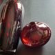 Lot de 2 vases contemporains couleur brique
