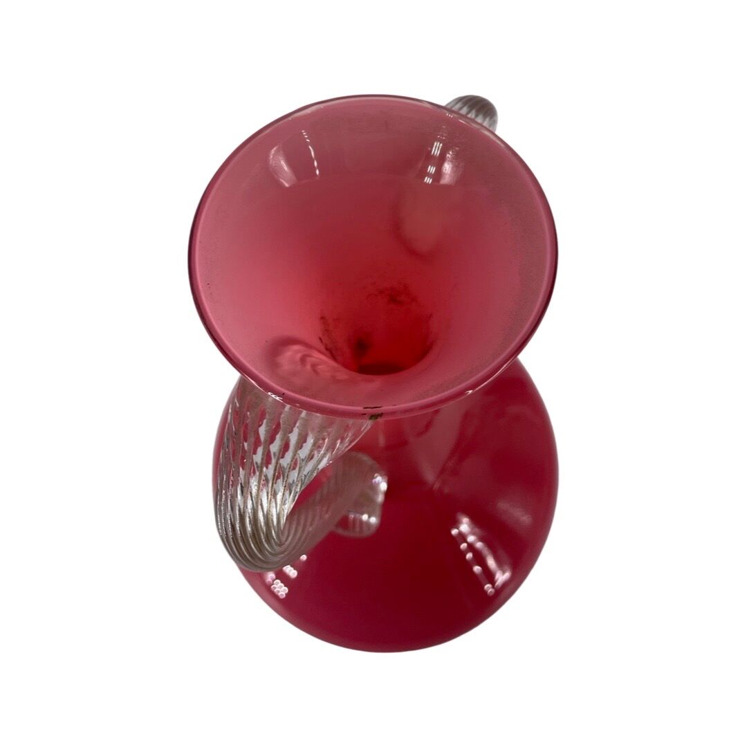 Vintage Murano pink vase