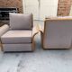 Pair of Scandinavian armchairs