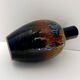 Multicolored Glazed Earthenware Vase by Roberto Rigon for Bertoncello, Ital