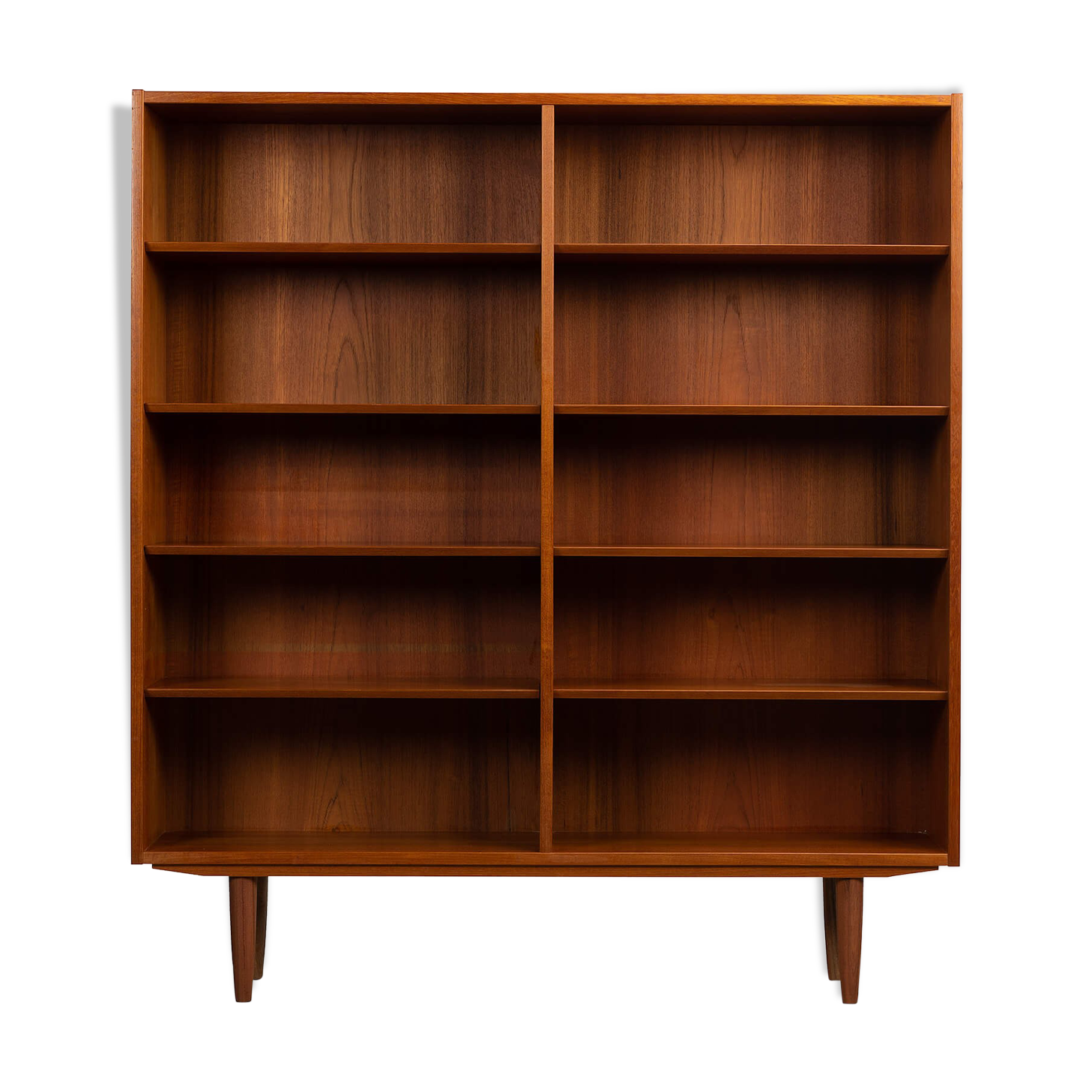 Danish Design Teak Bookcase by Carlo Jensen for Hundevad & Co, 1960s