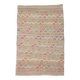 6x8 Light Green Brown Turkish Kilim Rug, 173x260Cm