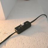 Lampe industrielle beige vintage