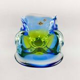 1960's Art Glass Bowl by Josef Hospodka, Czechoslovakia