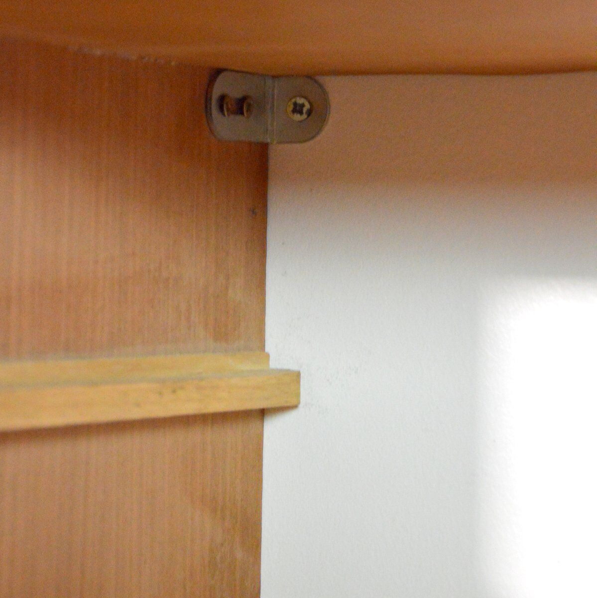 Pair of suspended bedside tables 1950s