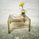 Table basse plexiglas fumé