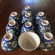 Small cloisonné enamel Chinese bowls