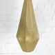 Oblong Cocoon pendant light, Friedel Wauer for Goldkant Leuchten, 1960s