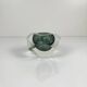Cendrier / vide poche Sommerso en verre de Murano, forme diamant, Italie, 1970