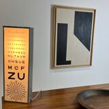 Optician's luminous painting