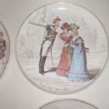 12 assiettes la mode depuis 100 ans terre de fer