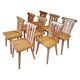 Göran Malmvall, Ensemble '8' with pine chairs, Sportstugemöbler / Scandinavian Modernity