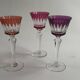 10 Rhine glasses in Baccarat crystal, Piccadilly model.