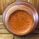 Old brown & orange ceramic pitcher vase w. germany vintage #a470