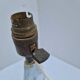 Lamp Base Swan Neck Signed Daum