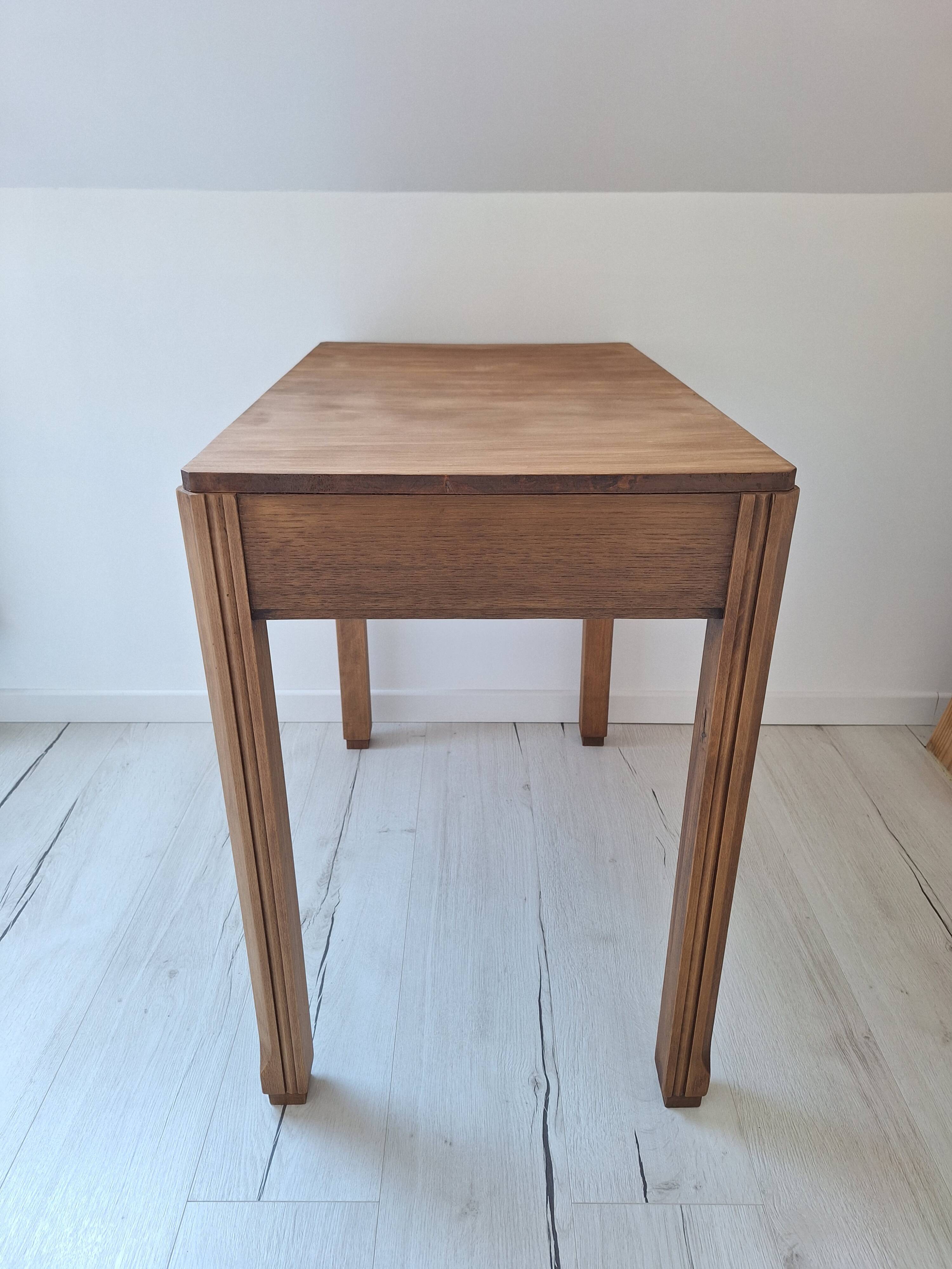 Desk / Side table / Art Deco console from the 1930s vintage