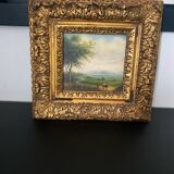 Petit tableau ancien