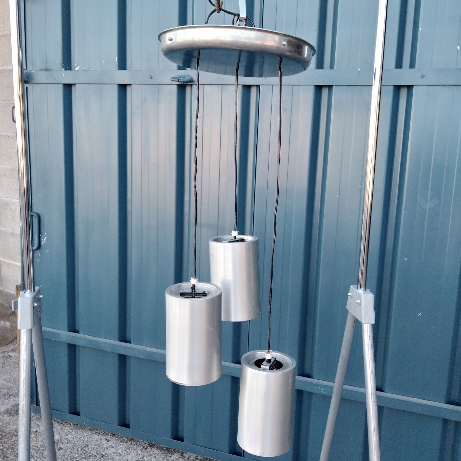 Tubular Bell chandelier 1960