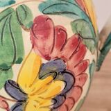 Vintage majolica style pitcher