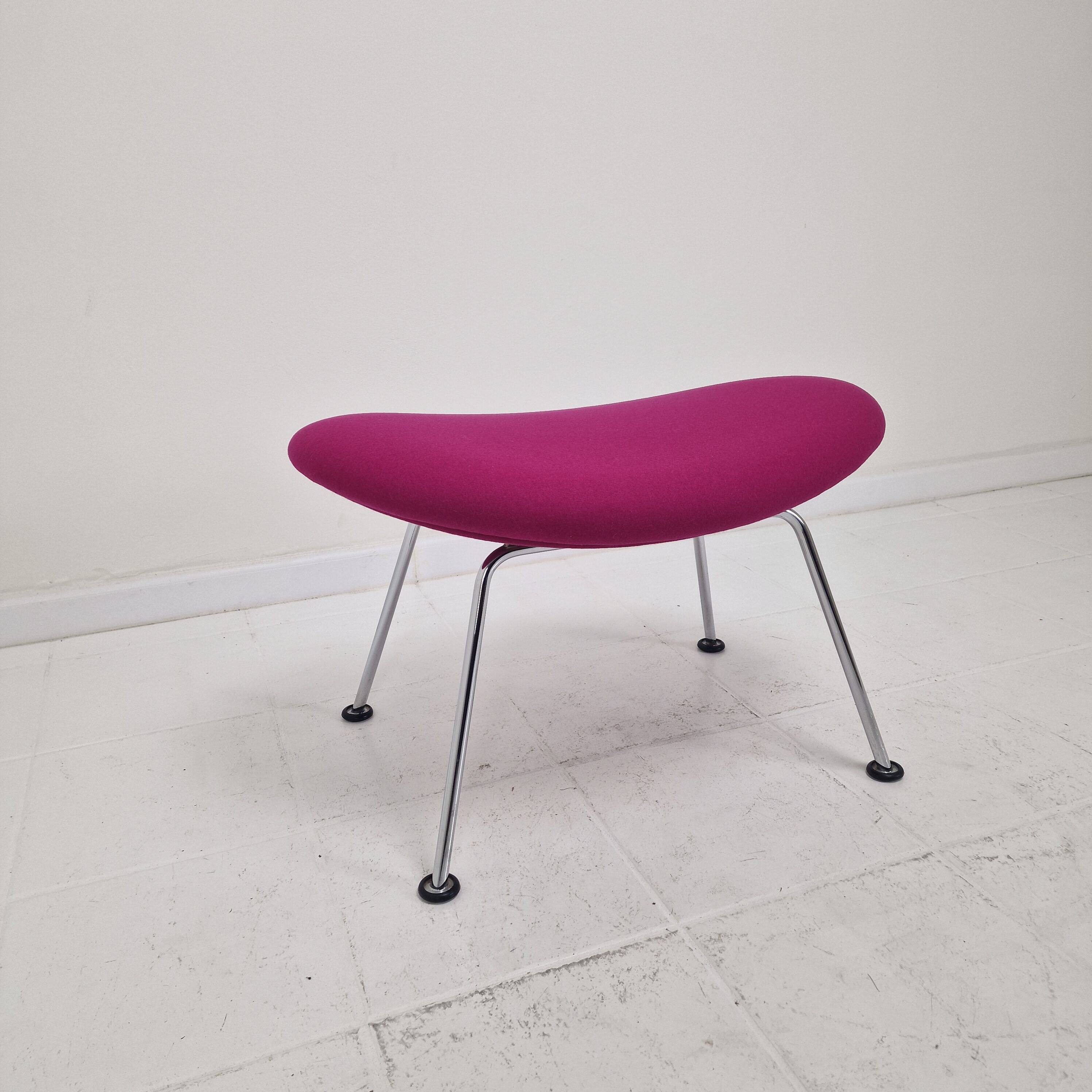 Orange Slice Chair with Ottoman by Pierre Paulin for Artifort, 1980s