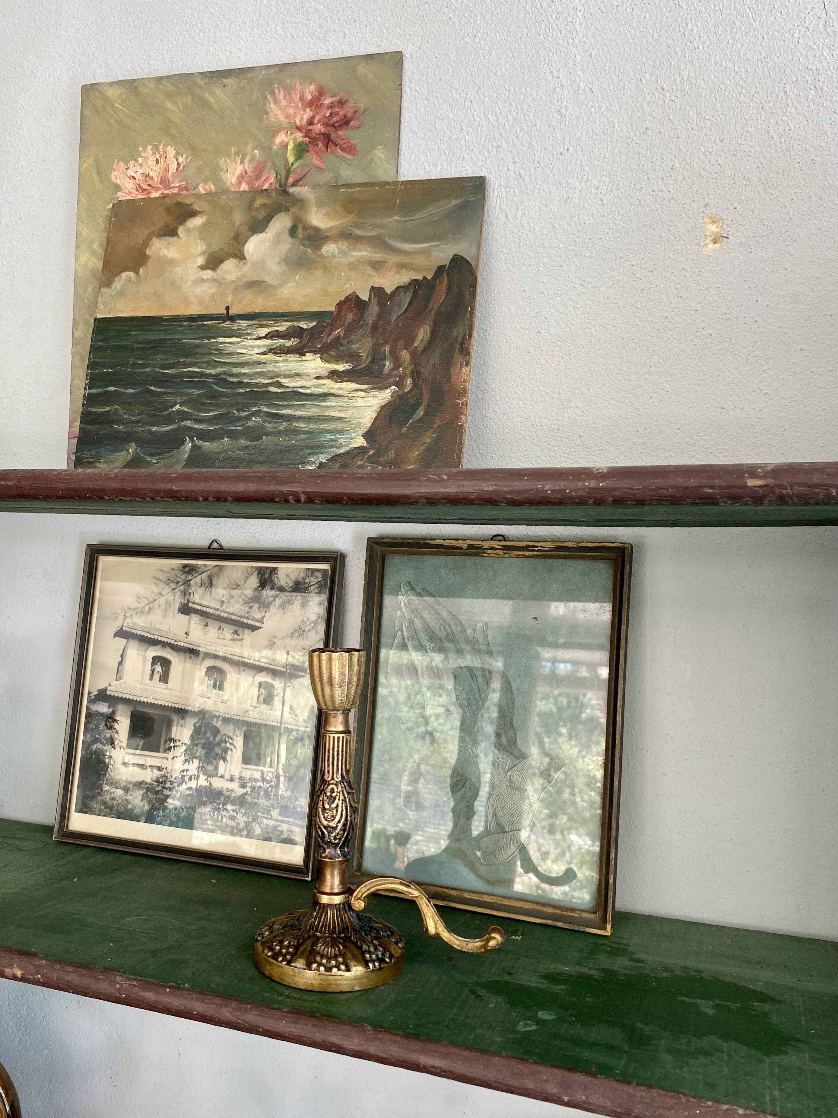 Portable lziton candle holder