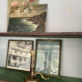 Portable lziton candle holder