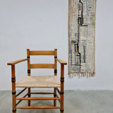 Art Deco rush armchair