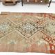 5x7 Brown & Red Turkish Vintage Kilim Rug 148x223Cm SK 35162