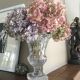 Vase 1960 cut bohemian crystal