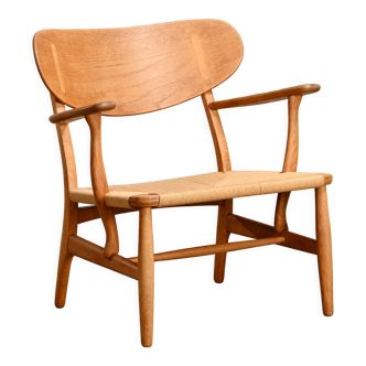 Early Hans J. Wegner CH22 chair for Carl Hansen & Son