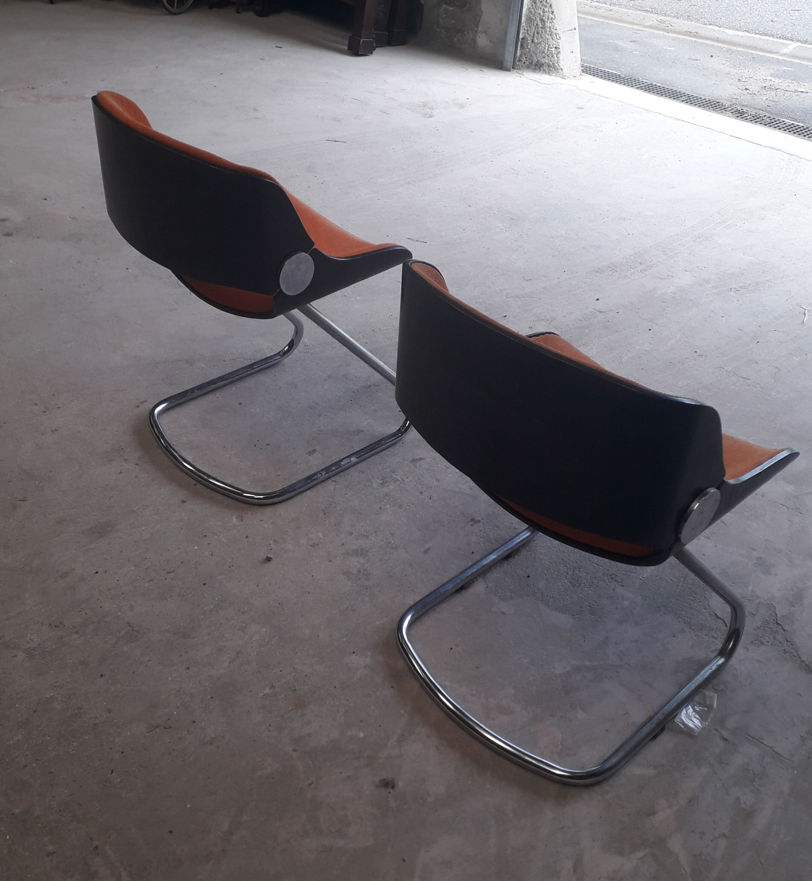 Pair of vintage armchairs