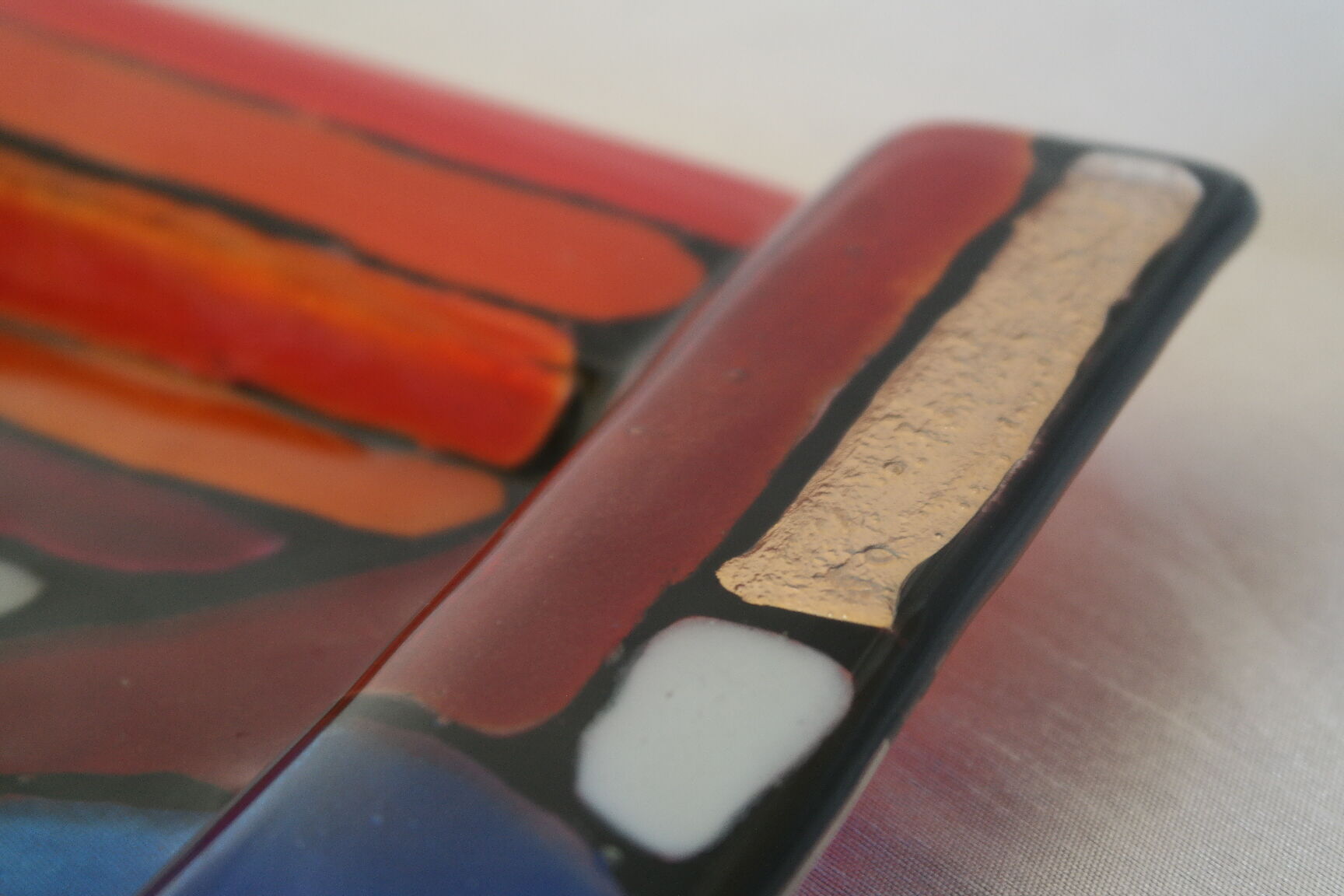 Empty murano glass pocket