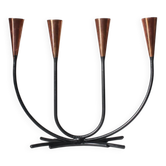 Gunnar Ander Mid-Century Copper Candelabrum For Ystad-Metall