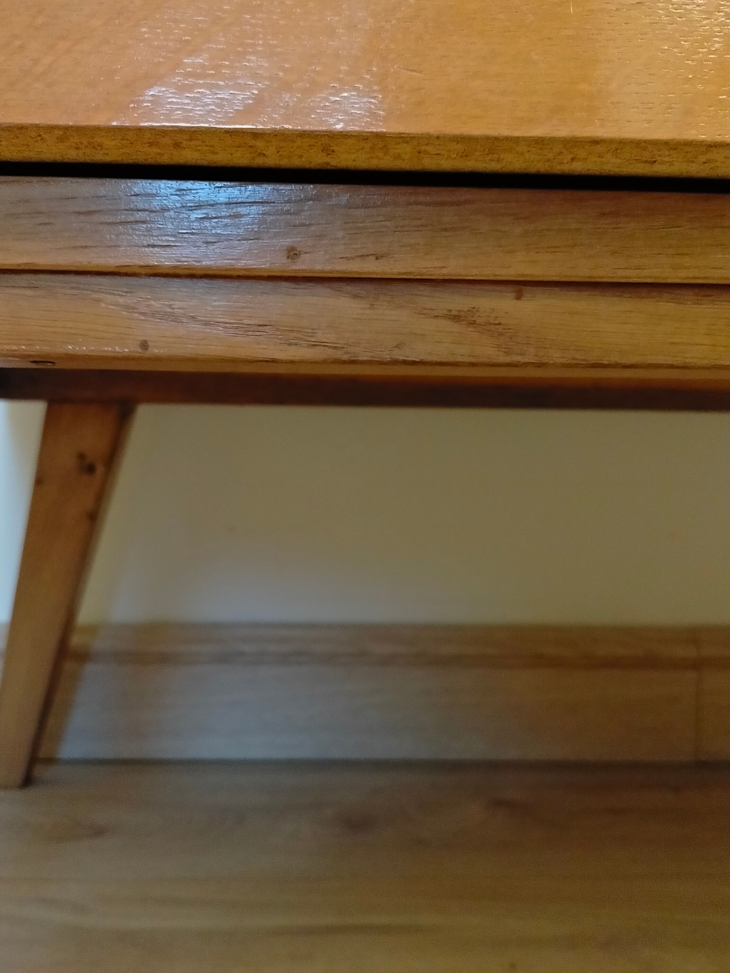 Scandinavian dresser vintage compass feet