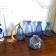 Art deco bathroom bottles