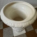 Antique Gien earthenware Medici vase