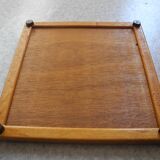 vintage orange ceramic trivet